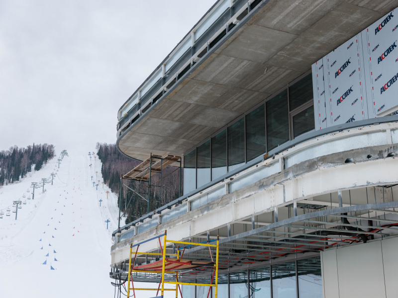 pic. ЕВРАЗ строит горнолыжный  центр для спортсменов Кузбасса