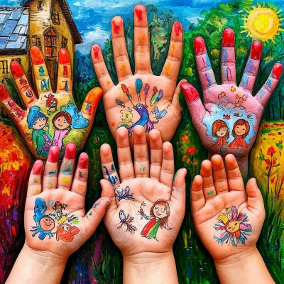 Арт-студия «Цветные ладошки»