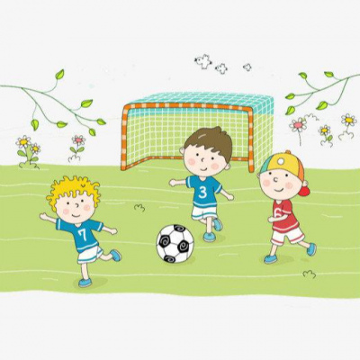 Футбол в детском саду