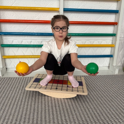 Балансиры покоряем – речь, здоровье укрепляем