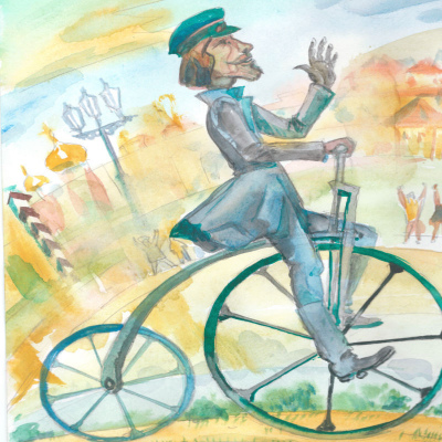 Кто придумал велосипед?