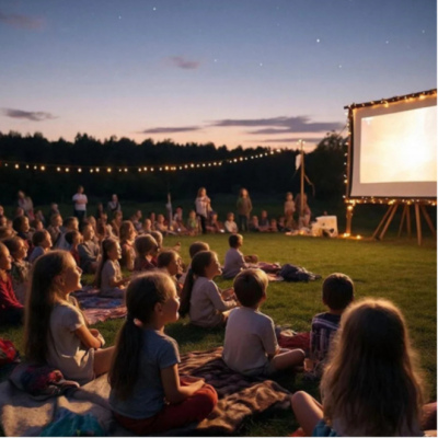 Кино на поляне