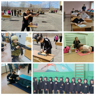 Городской кубок среди ВПК по прохождению военизированной полосы препятствий