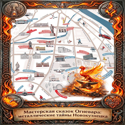 Мастерская сказок Огневара: металлические тайны Новокузнецка