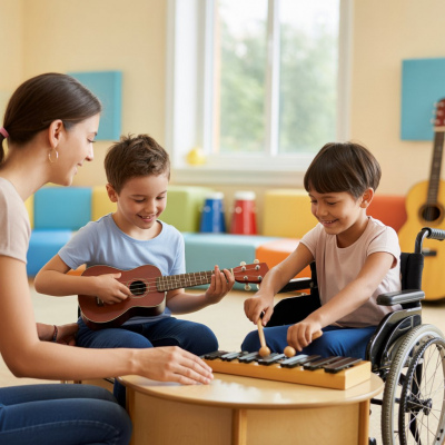 Музыкальное обучение детей с ограниченными возможностями здоровья «Музыка вместе»