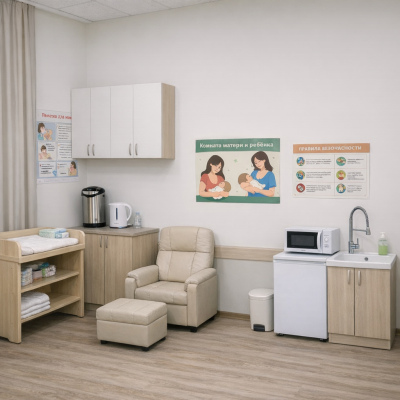 Комната матери и ребёнка: пространство поддержки в университете