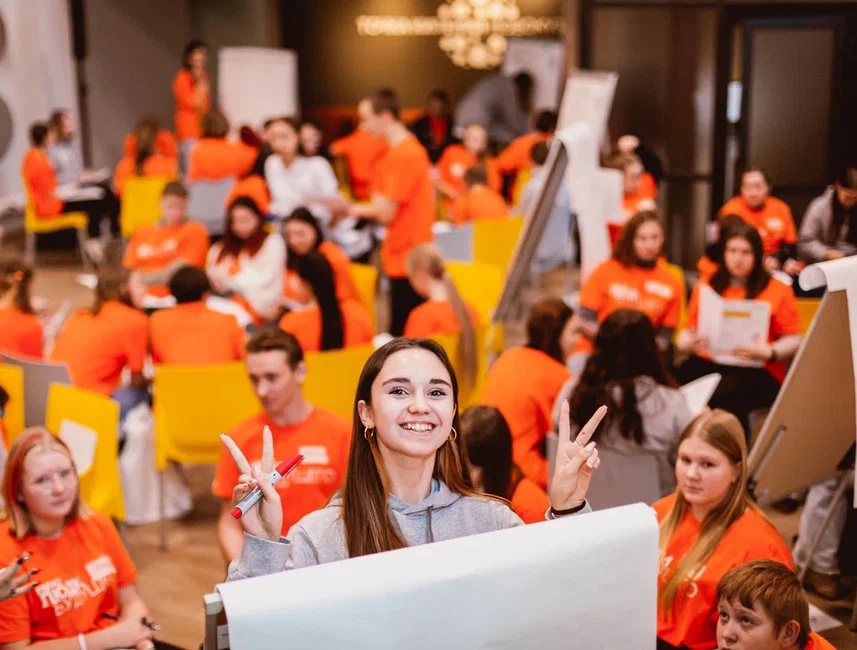 Фото - В Новокузнецке прошла командная сессия участников программы детских проектных инициатив «ЕВРАЗ: люди будущего»