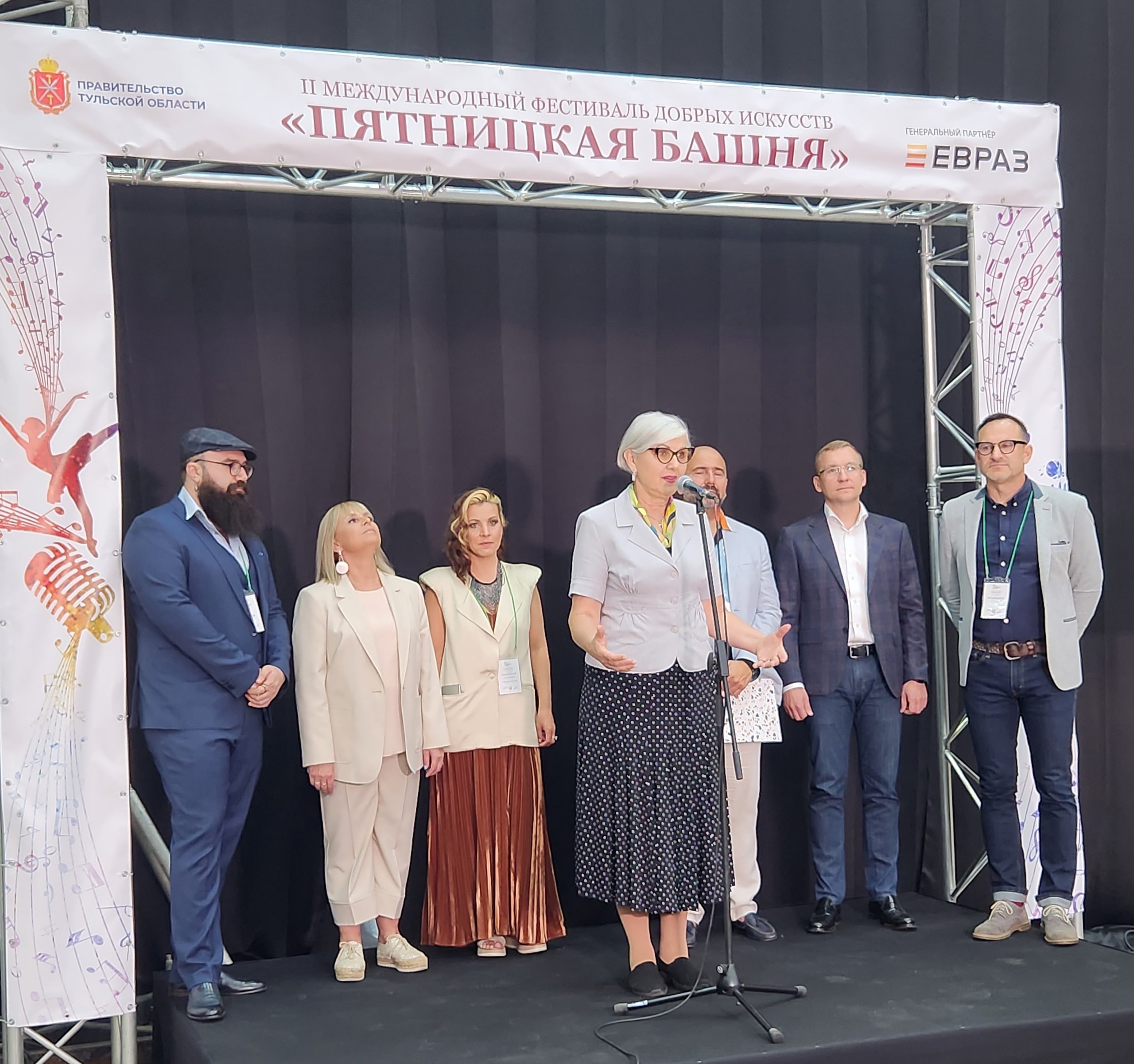 Фото - ЕВРАЗ подарил тулякам самое масштабное культурное событие лета - Фестиваль добрых искусств «Пятницкая башня»