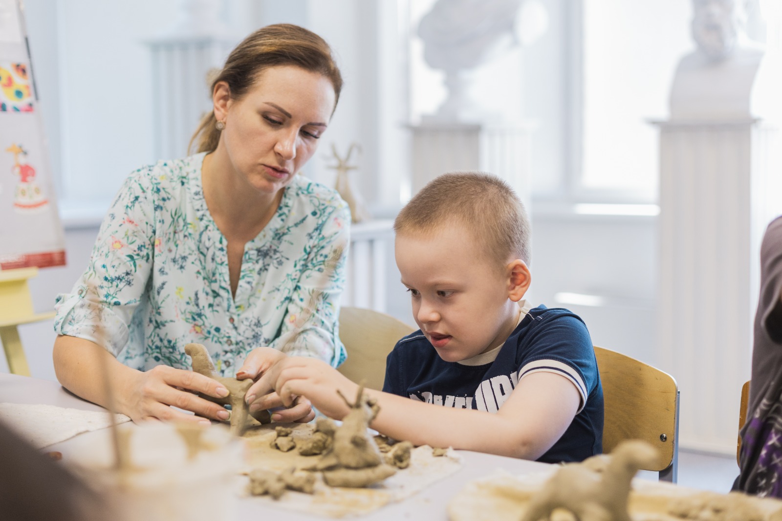 Фото - Мастер-класс по лепке из глины для детей с ОВЗ