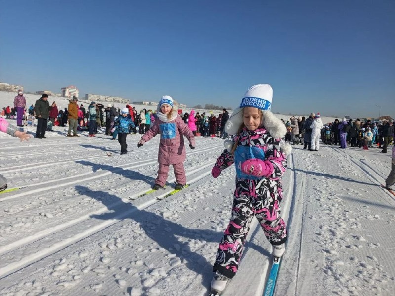 Фото - При поддержке ЕВРАЗа в Новокузнецке состоялась гонка «Лыжня России»