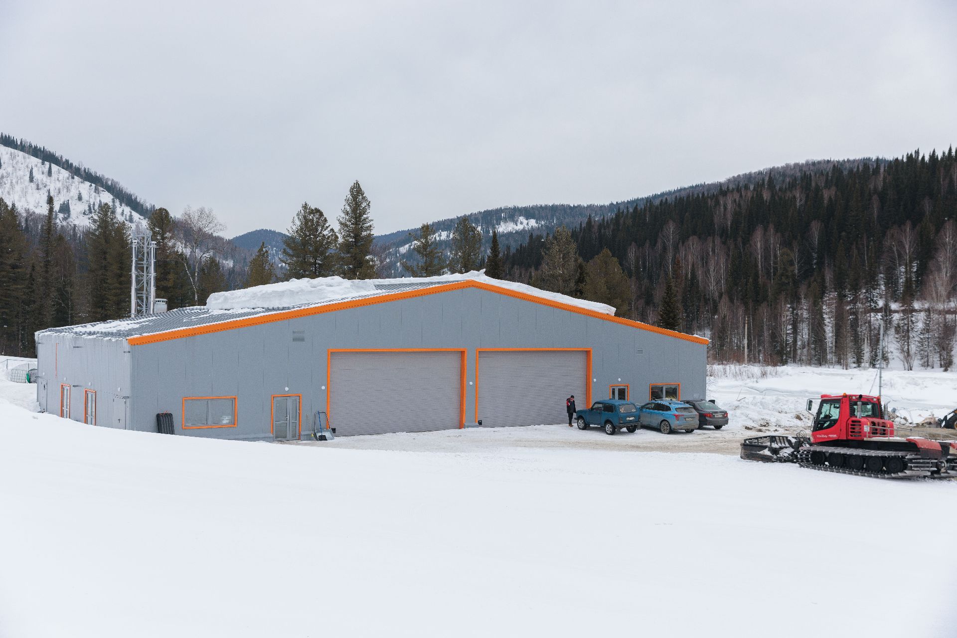 Фото - ЕВРАЗ строит горнолыжный  центр для спортсменов Кузбасса